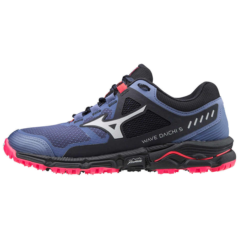 Mizuno Women's Wave Daichi 5 Trail Running Shoes Blue/ Black (J1GK207138-TMN)